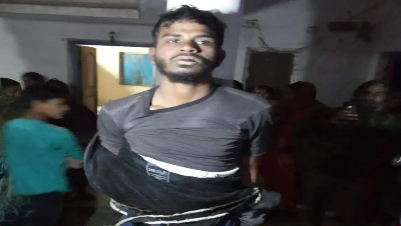 प्रेमी युगल को खंभे से बांधकर परिजनों ने की पिटाई, कोडरमा में महिला ने ससुराल वालों पर लगाया साजिश का आराेप
