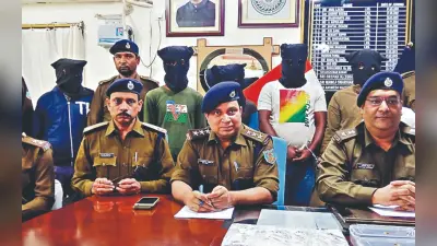 जामताड़ा : साइबर पुलिस ने यू-ट्यूब चैनल के ऑनरों की आइडी बदल ठगी करनेवाले पांच लोगों को किया गिरफ्तार