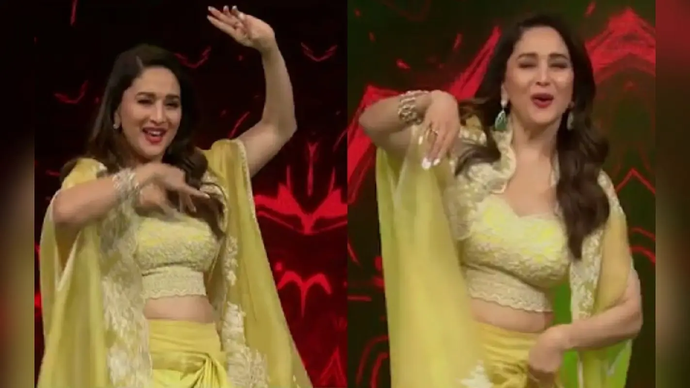 Indian Idol 13: माधुरी दीक्षित ने ‘चोली के पीछे क्या है’ गाने पर किया गदर डांस, अदाओं पर दिल हार बैठे फैंस