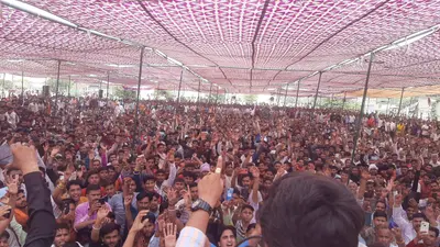 Agra News: उत्पीड़न के खिलाफ क्षत्रिय समाज की हुई महापंचायत, हजारों की संख्या में पहुंचे लोग