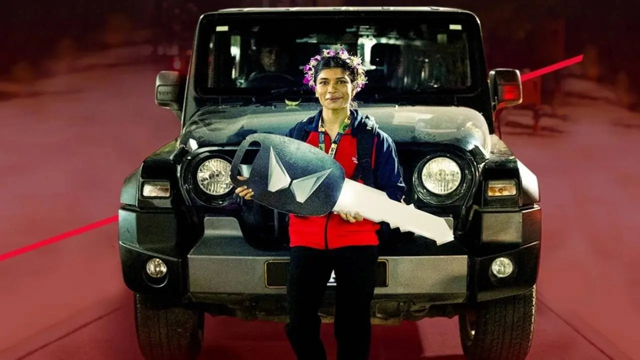 महिंद्रा ने विश्वकप विजेता बॉक्सर निखत जरीन को गिफ्ट में दी थार SUV, पढ़ें रिपोर्ट