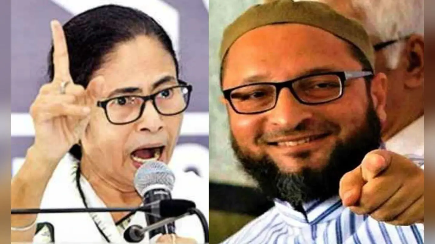 Mission Bengal: कोलकाता पहुंचे ओवैसी ने तृणमूल से पूछा, जब गुजरात जल रहा था, ममता बनर्जी कहां थीं?