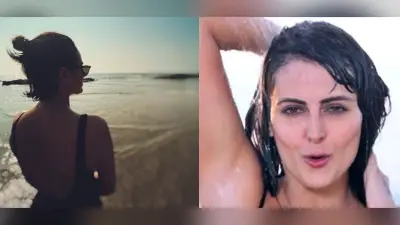 Bigg Boss फेम Mandana Karimi ने करवाया ब्लैक स्विमसूट में फोटो क्लिक, एक्ट्रेस ने सोशल मीडिया पर मचाया तहलका