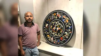 PM Narendra Modi G7 Summit: इटली में चर्चा में आया आगरा का बना मार्बल का टेबल टॉप