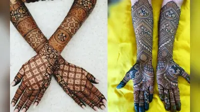 Hartalika Teej Mehndi Design: हरितालिका तीज पर लगाएं भरे-भरे हाथों वाले मेहंदी के खूबसूरत डिजाइन