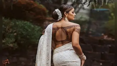 ‘मेहंदी वाला ब्लाउज’ पहने महिला का वीडियो हो रहा वायरल, देखें ऐसे ही और भी यूनिक डिजाइन जो चर्चा में रहे