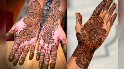 Mehndi Design: छठ पूजा पर आप अभी तक नहीं लगा पाई हैं हाथों में मेहंदी, यहां देखें सबसे आसान और सुंदर डिजाइन