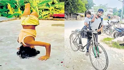 दिव्यांग बेटी को स्कूल पहुंचाने के लिए पिता ने छोड़ी नौकरी, हादसे में शिप्रा ने गंवाया था दोनों पैर
