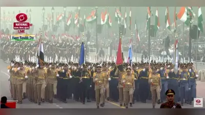 कर्तव्य पथ पर पहली बार मिस्र की सेना ने किया परेड, कर्नल महमूद मोहम्मद अब्देल ने किया नेतृत्व