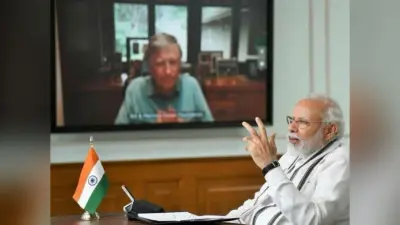 पीएम मोदी ने बिल गेट्स से की वीडियो कॉन्फ्रेंसिंग के जरिए बात, कोरोना संकट पर हुई लंबी चर्चा