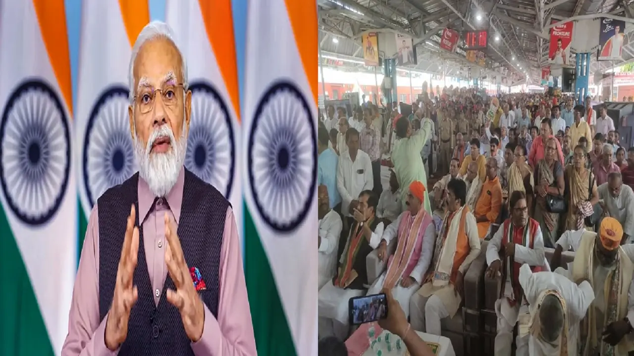 नॉर्थ ईस्ट में दौड़ी पहली वंदे भारत एक्सप्रेस ट्रेन, हरी झंडी दिखाकर PM Modi ने किया रवाना