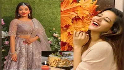 कुछ इस तरह से मोनालिसा ने पति विक्रांत संग मनाया अपना जन्मदिन, Viral हो रही है Photos