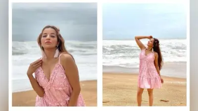 Monalisa ने पिंक आउटफिट में Beach पर करवाया फोटोशूट, PHOTOS ने मचाया सोशल मीडिया पर धमाल
