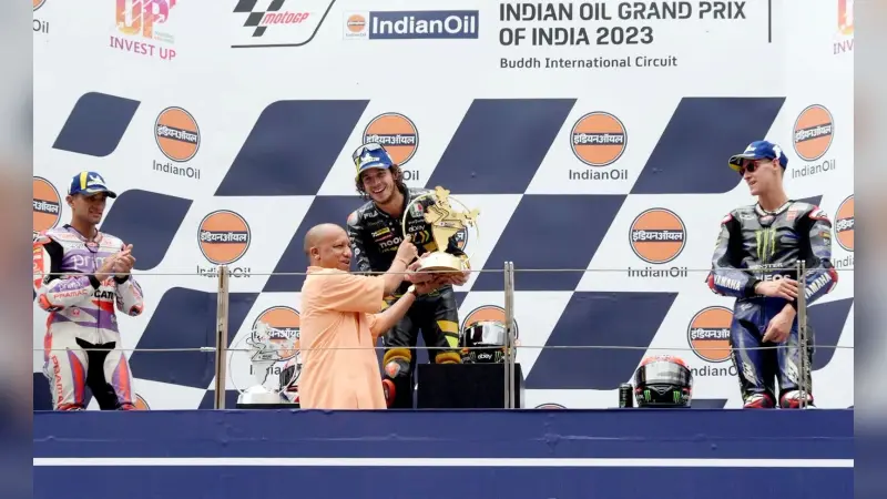 MotoGP Bharat 2023: मार्को बेजेची बने मोटोजीपी भारत के विजेता, Video