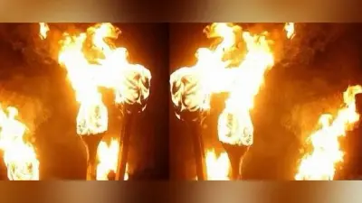 bharat bandh 2020 : भारत बंद की पूर्व संध्या पर संयुक्त मोर्चा ने निकाला मशाल जुलूस