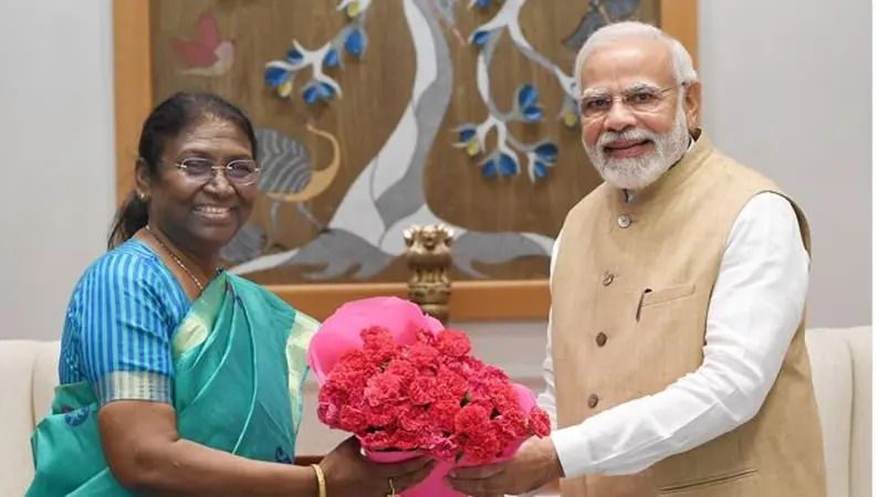 President Election: नामांकन करने निकलीं एनडीए उम्मीदवार द्रौपदी मुर्मू