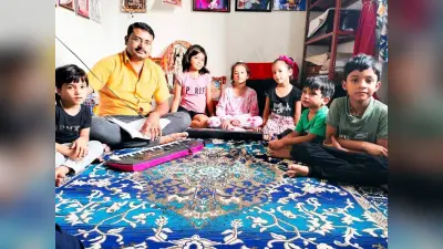 विश्व संगीत दिवस: पलामू के इन शिक्षकों ने दी संगीत को खास पहचान