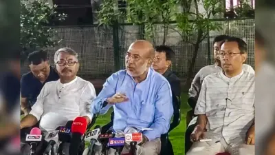 Manipur : सीएम एन बीरेन सिंह के सुरक्षा काफिले पर घात लगाकर किया गया हमला