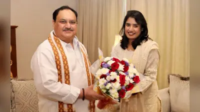 क्या भाजपा के शामिल होने वाली हैं मिताली राज, राष्ट्रीय अध्यक्ष जेपी नड्डा से की मुलाकात