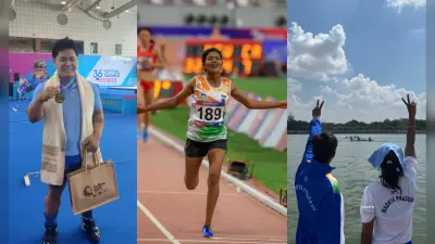 National Games 2022 Live: एथलेटिक्स में संजीवनी, वेटलिफ्टिंग में लापुंग ने जीता गोल्ड, हॉकी का खेल जारी