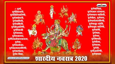 Navratri 2020 : आज से जपें ये बत्तीस नामों की माला, घोर से घोर विपदा दूर करेंगी मां दुर्गे, मुरादे होंगी पूरी, जानें इनका महत्व