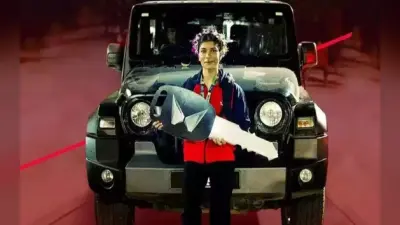 THAR Gift: निकहत जरीन को आनंद महिंद्रा ने गिफ्ट की नयी थार, गोल्डेन गर्ल ने ड्रॉप किया मर्सिडीज लेने का प्लान