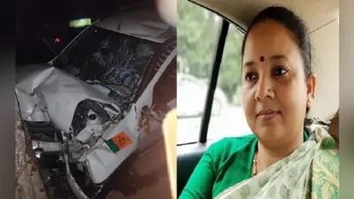 भाजपा नेत्री की गाड़ी में ट्रक ने मारी टक्कर, विधायक का हाथ-पैर टूटा, पटना रेफर