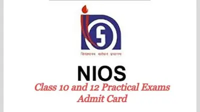 NIOS Admit Card 2021: नेशनल इंस्टीट्यूट ऑफ ओपेन स्कूलिंग द्वारा जारी 10वीं और 12वां के प्रैक्टिकल एग्जाम के एडमिट कार्ड, ऐसे डाउनलोड करें प्रवेश पत्र