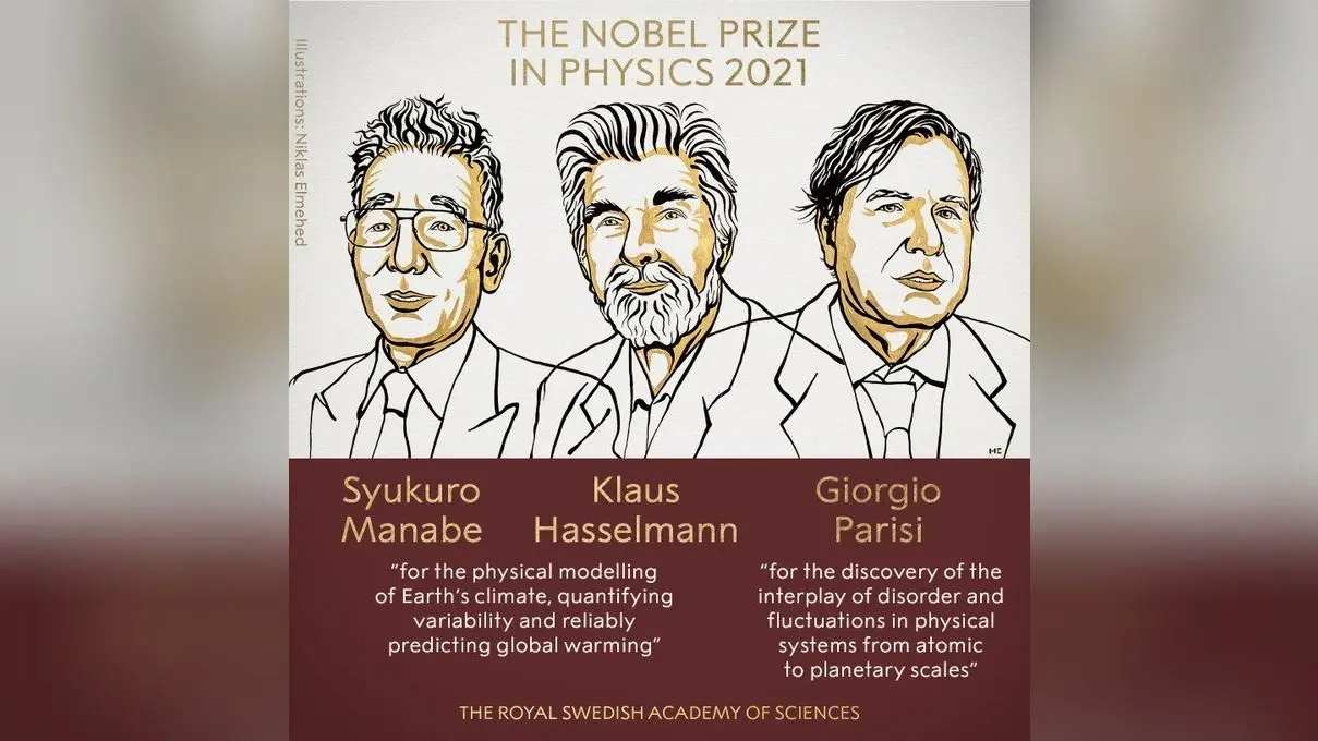 Physics Nobel Prize 2021: फिजिक्स का नोबेल पुरस्कार संयुक्त रूप से इन तीन वैज्ञानिकों को दिये जाने की घोषणा…