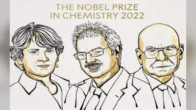 Nobel Prize: तीन वैज्ञानिकों को दिया गया रसायन का नोबेल पुरस्कार, देखें इनकी उपलब्धियां