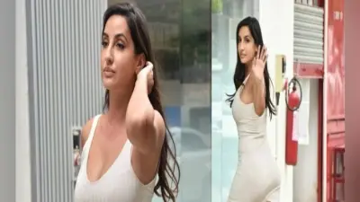 Nora Fatehi की अदाओं को देखकर आप कहेंगे वाह वाह, ‘व्हाइट ड्रेस’ में सुर्खियां बटोर रहीं हैं एक्ट्रेस
