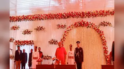 C. P. Radhakrishnan: देखें नये राज्यपाल सीपी राधाकृष्णन का शपथ ग्रहण समारोह की तस्वीरें