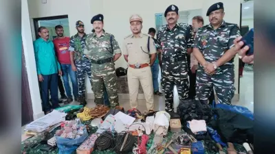 ओडिशा पुलिस को मिली बड़ी कामयाबी, माओवादी कैंप से भारी मात्रा में गोला-बारूद व नक्सली साहित्य बरामद