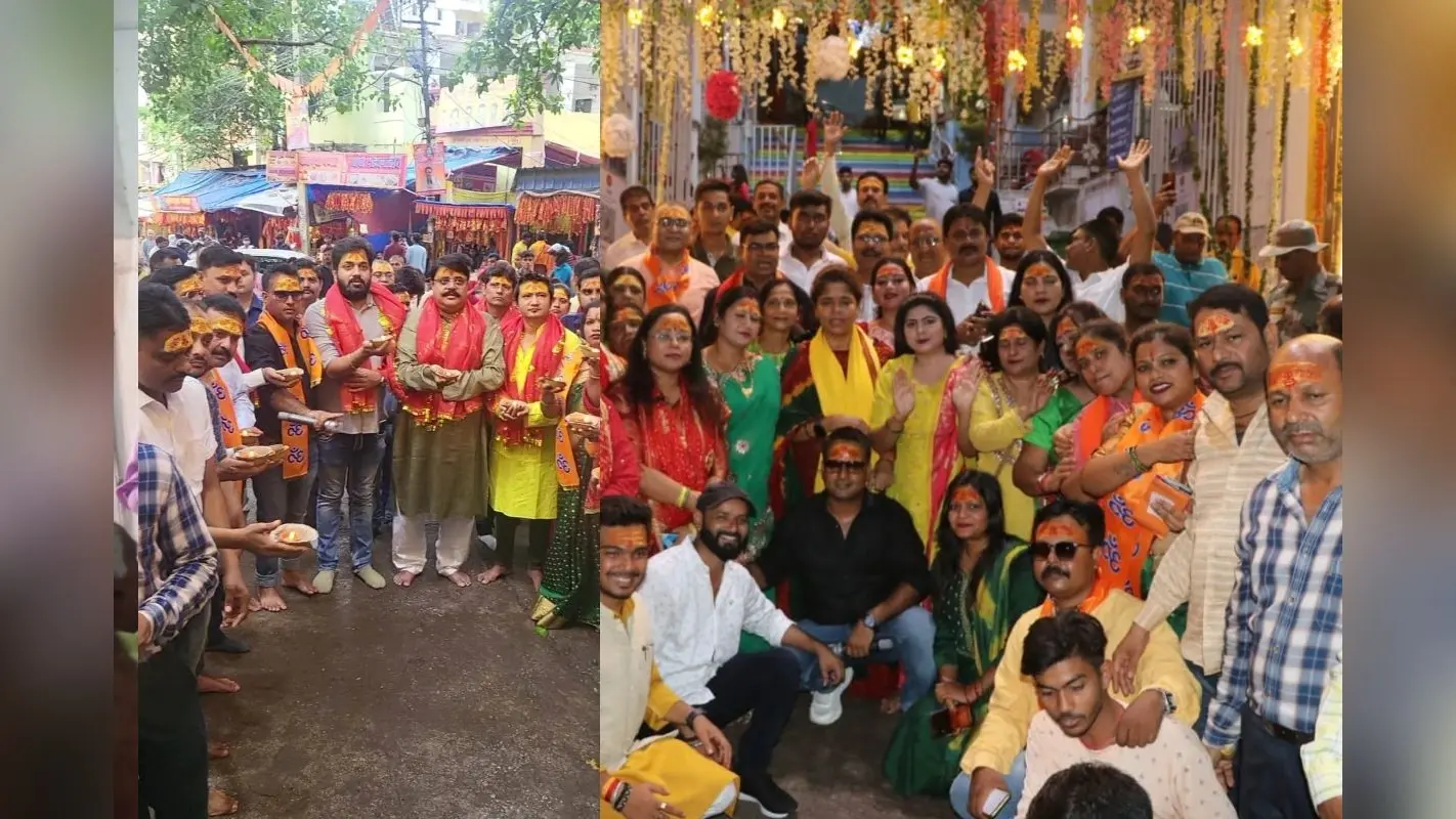 Sawan 2023: सावन की पहली सोमवारी को 101 दीयों से पहाड़ी बाबा की भव्य महाआरती, बोल बम के जयघोष से गूंजा परिसर