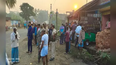 पाकुड़ के हिरणपुर में घर के बाहर खड़ी ऑटो में लगी आग, सीट पर बैठे मालिक की हुई दर्दनाक मौत