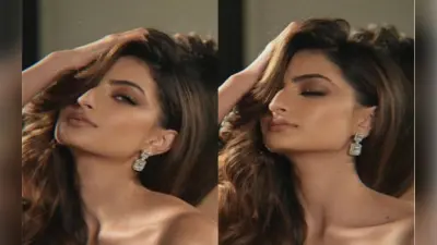 Shweta Tiwari की बेटी पलक तिवारी ने पहना बेहद रिवीलिंग ड्रेस, डीप नेक आउटफिट में दिए किलर पोज