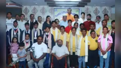 नेशनल कंपटीशन में छत्तीसगढ़ के पैरा एथलीटों का जलवा, सम्मानित हुए मेडल विनर्स