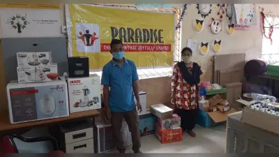 लावारिस बच्चों को बचाने वाली संस्था ‘बालाश्रय’ में Paradise ने किया जरूरी सामानों का वितरण