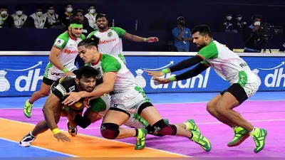 Pro Kabaddi League: पटना पाइरेट्स ने तेलुगु टाइटंस को रोमांचक मुकाबले में 31-30 से हराया