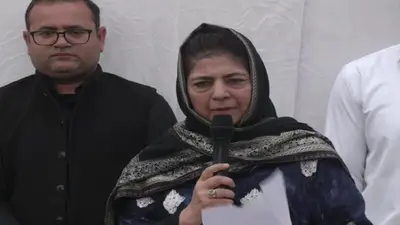 PDP प्रमुख महबूबा मुफ्ती बोलीं- जो BJP के साथ नहीं, उसकी हालत मुसलमानों से भी बदतर