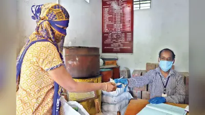 बिना राशन कार्ड वालों के लिए डीलर को भेजा गया 548 क्विंटल चना, प्रत्येक परिवार को मिलेगा 1 किलो चना