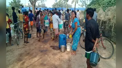बंगाल : इंडियन ऑयल का डीजल पाइपलाइन फटा, लूटने उमड़े लोग