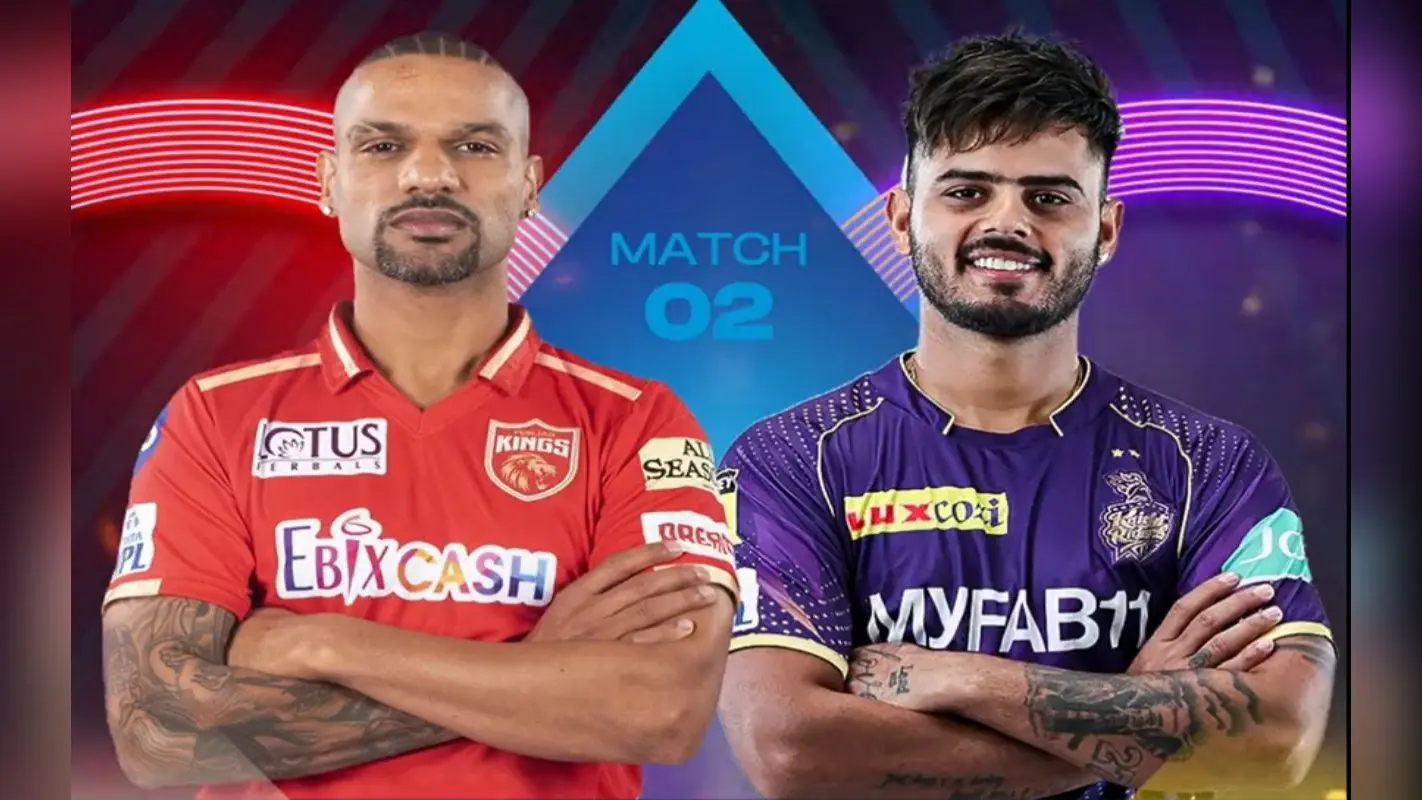 PBKS vs KKR, IPL 2023: पंजाब किंग्स ने केकेआर को 7 रन से हराया, बारिश ने बिगाड़ा खेल