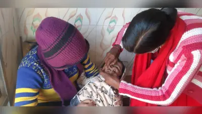 बच्चों को पोलियो खुराक के बदले पिला दिया सैनिटाइजर, सभी बच्चे अस्पताल में भर्ती