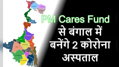 पीएम केयर्स फंड से बंगाल में 250 बिस्तर वाले दो कोरोना अस्पताल बनेंगे