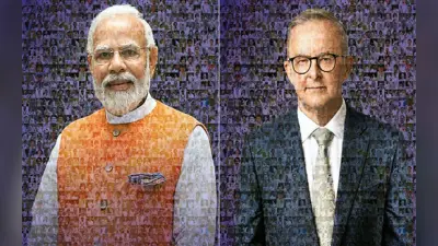 PM Modi और एंथोनी अल्बनीज को मिला अनूठा उपहार, IND-AUS क्रिकेटरों की तस्वीरों से बने कोलाज में दिखे दोनों पीएम