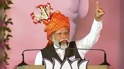 कांग्रेस के सत्ता में आने पर आतंकवादियों और नक्सलियों के हौसले बुलंद हो जाते हैं, बोले पीएम मोदी