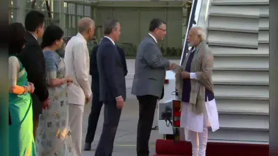 G-7 शिखर सम्मेलन में भाग लेने के लिए जर्मनी पहुंचे पीएम मोदी पहुंचे, एयरपोर्ट पर किया गया भव्य स्वागत