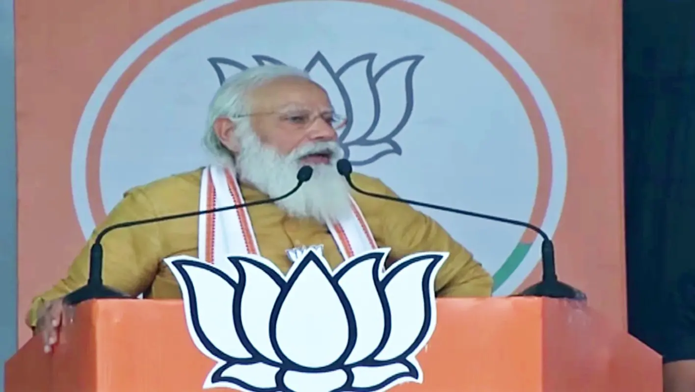 Bengal Assembly Election 2021: PM Modi का ममता पर वार, कहा – ‘टाका मार कंपनी’ के साथ नवान्न छोड़कर जाने का वक्त आ गया है दीदी