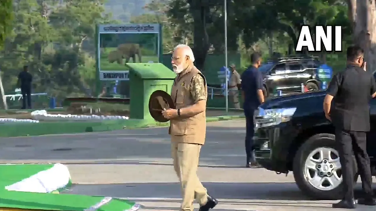 PM मोदी ने किया बांदीपुर टाइगर रिजर्व का दौरा, बाघों के ताजे आंकड़े भी जारी किए